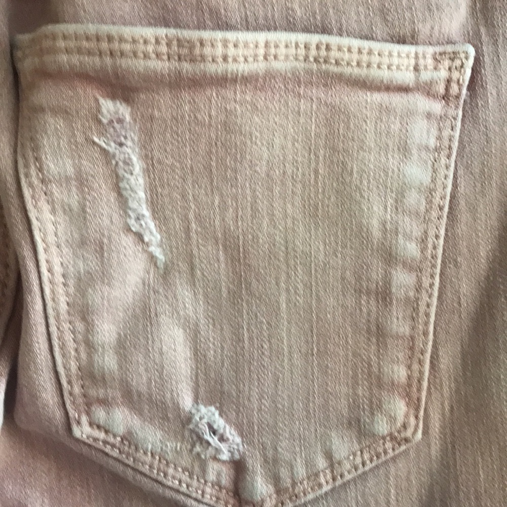 Universal Threads Factory Distressed Jeggings Siz… - image 5